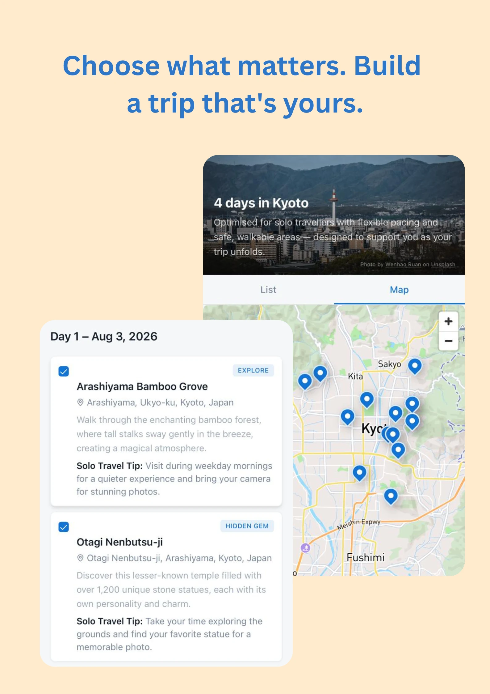 Voyla – Solo Travel Companion screenshot