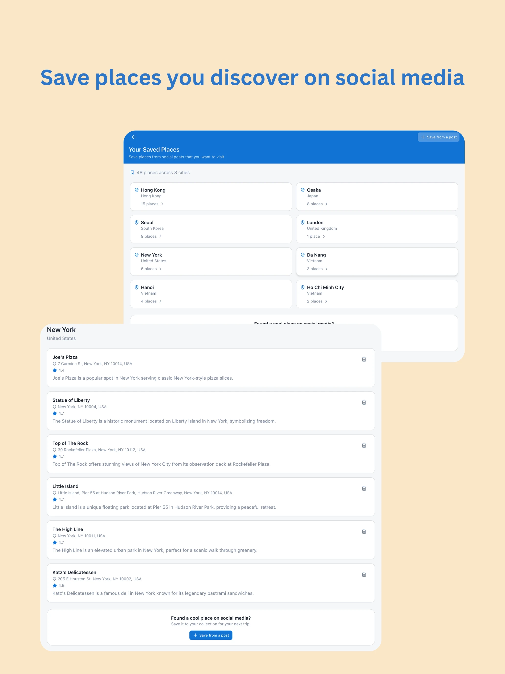 Voyla – Solo Travel Companion screenshot